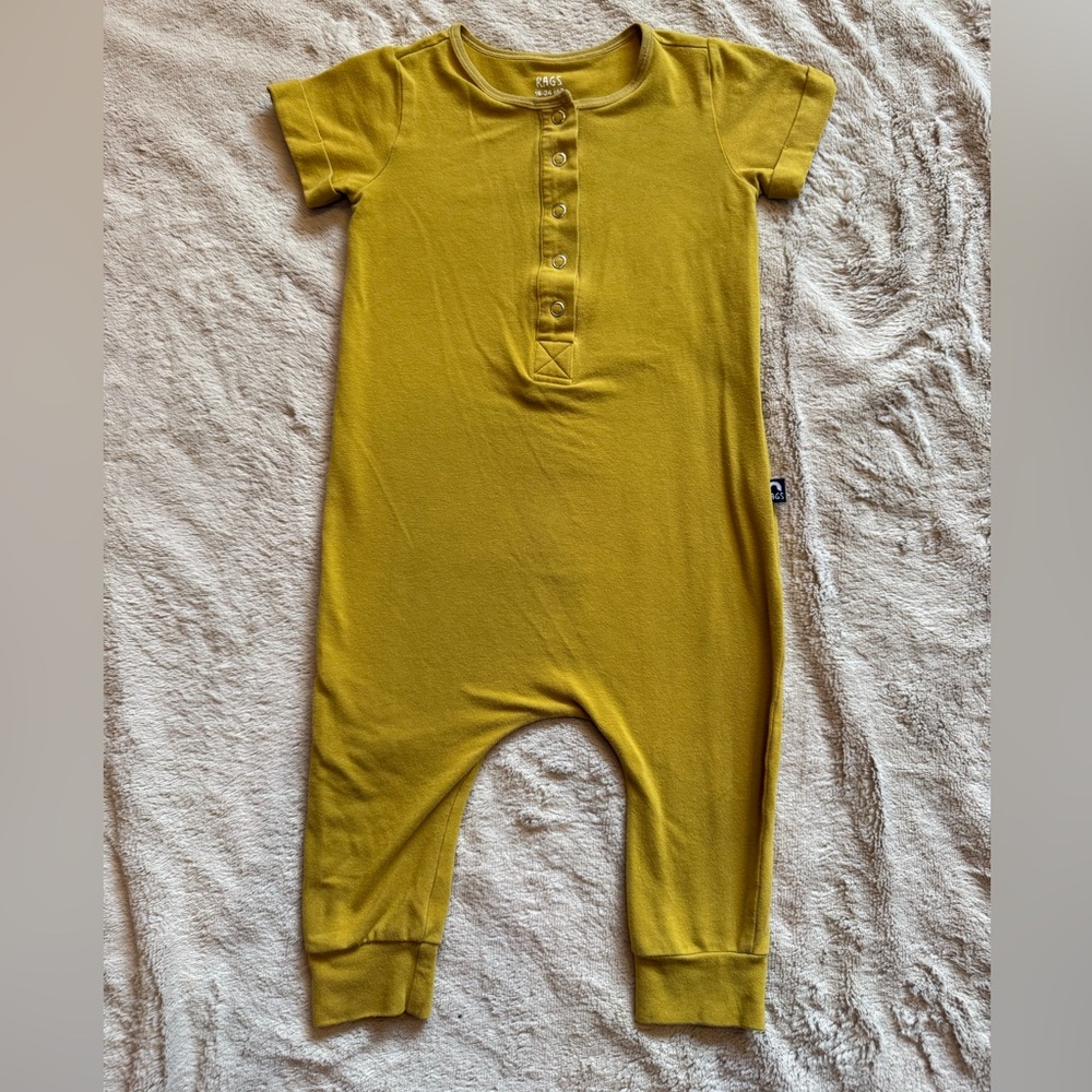 RAGS 18-24 mos short sleeve romper